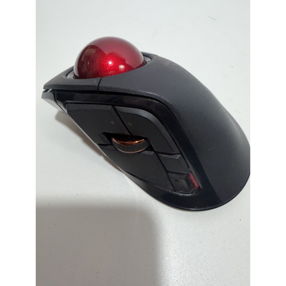 Elecom Deft Pro Trackball Mouse M-DPT1MR Wireless Ergonomic 8 Button No Cable